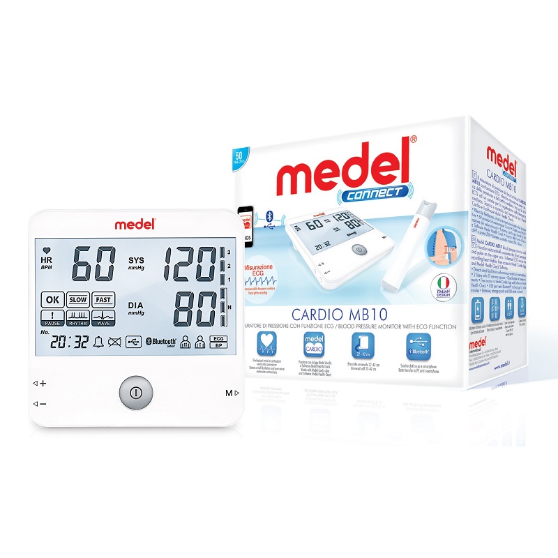 Máy đo huyết áp điện tử cao cấp Medel CARDIO MB10, Italy